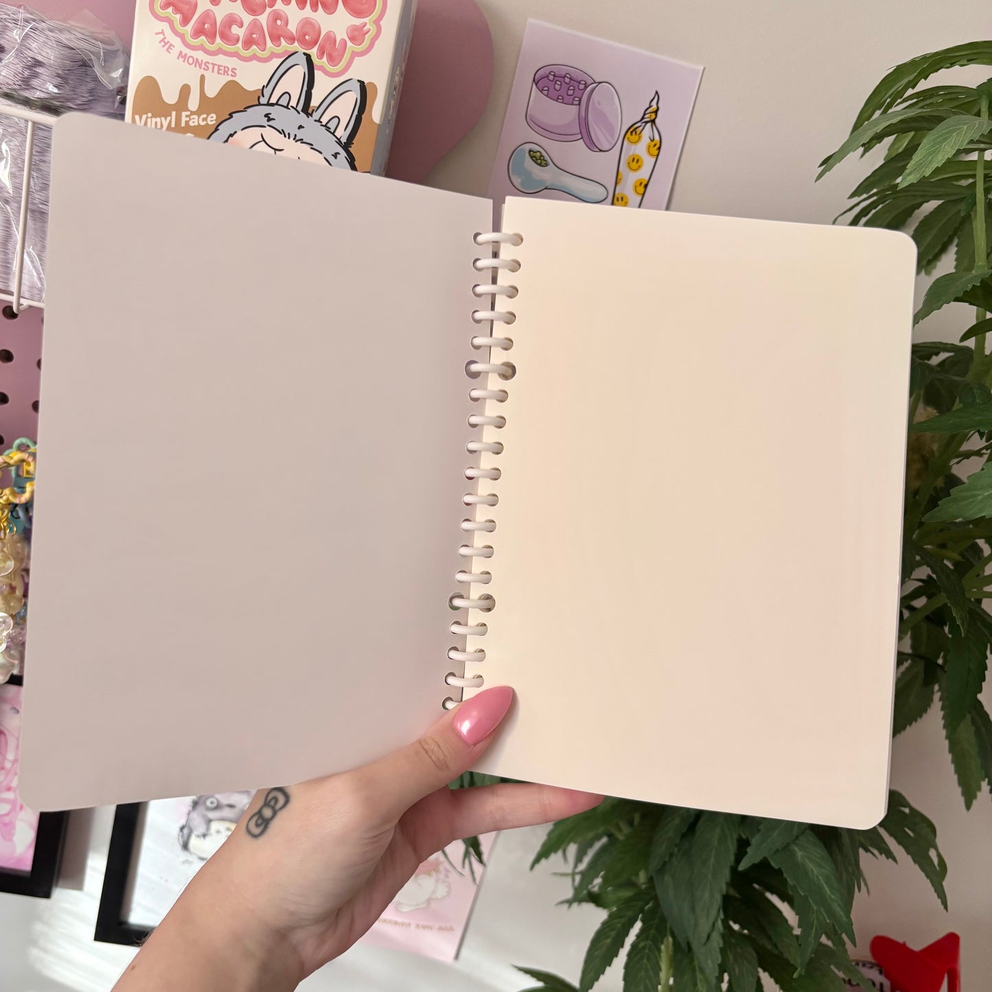 kawaii notebook - yellow