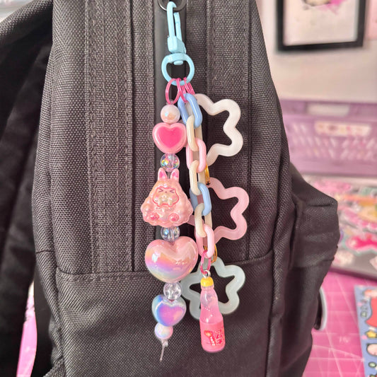 Peachy Breeze Keychain